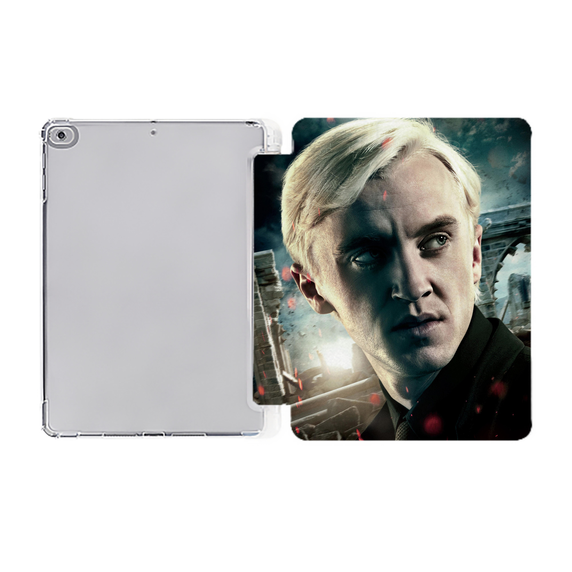 （画像用） Harry Potter ハリー・ポッターシリーズ IPad ケース ペン収納付き 三つ折りスタンド PUレザー×シリコン 対応機種9.5/10.5/10.9インチ